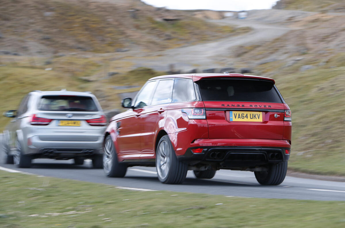 Range Rover Sport Svr Vs Bmw X5 M And Alpina Xd3 Biturbo Autocar