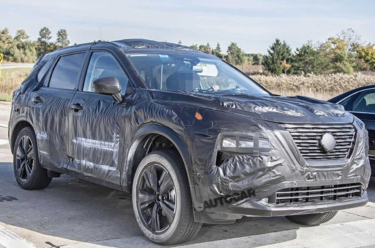 New Nissan Rogue hints at styling of next X-Trail | Autocar New Nissan Rogue hints at styling of next X-Trail | Autocar