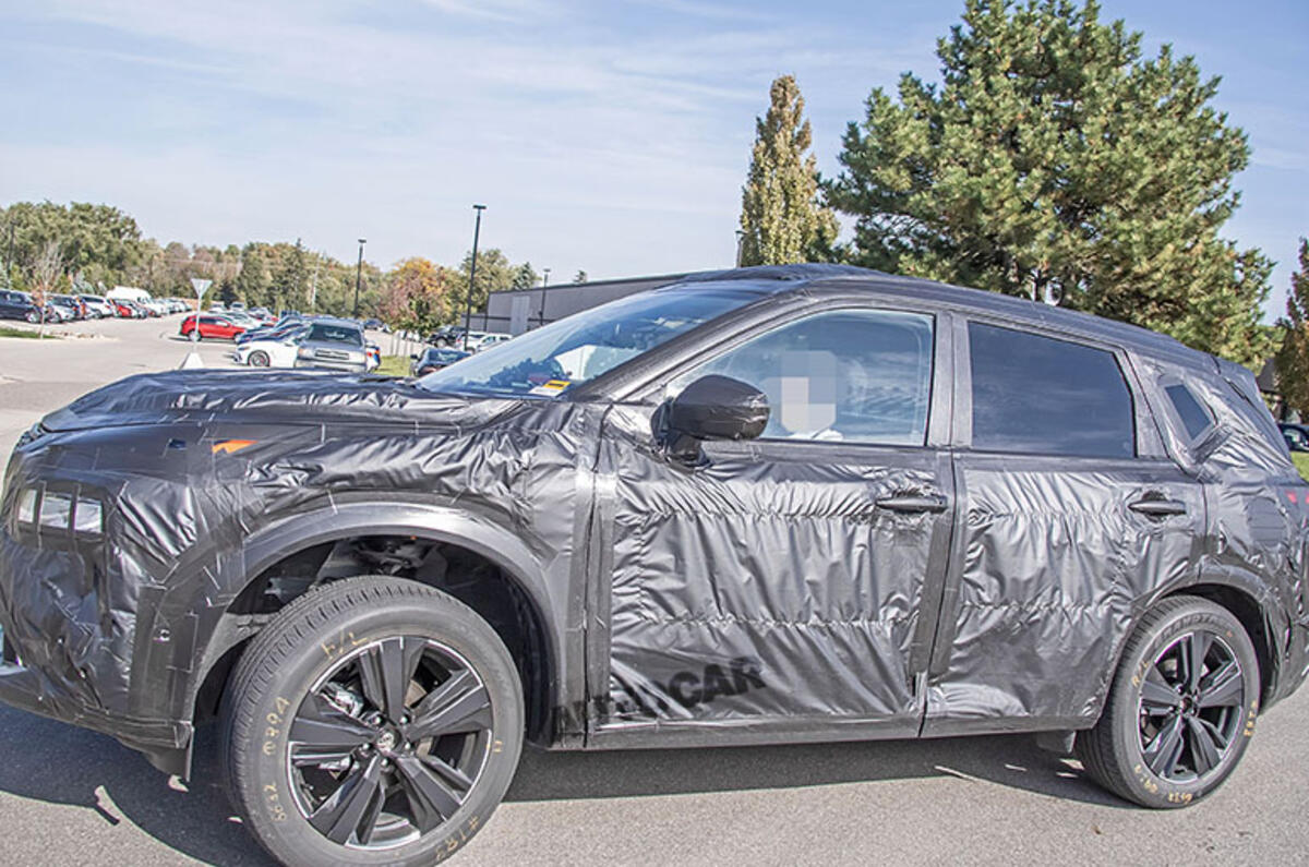 New Nissan Rogue hints at styling of next X-Trail | Autocar New Nissan Rogue hints at styling of next X-Trail | Autocar