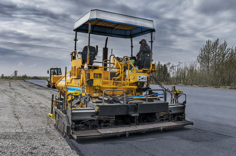 tarmac layer plant machinery image credit GettyImages
