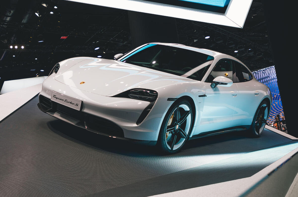 Porsche Taycan 2020 official reveal - front