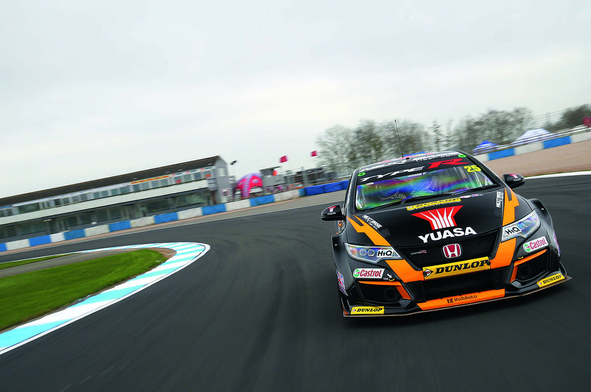 2017 Btcc Driving Honda S 360bhp Civic Type R Racer Autocar