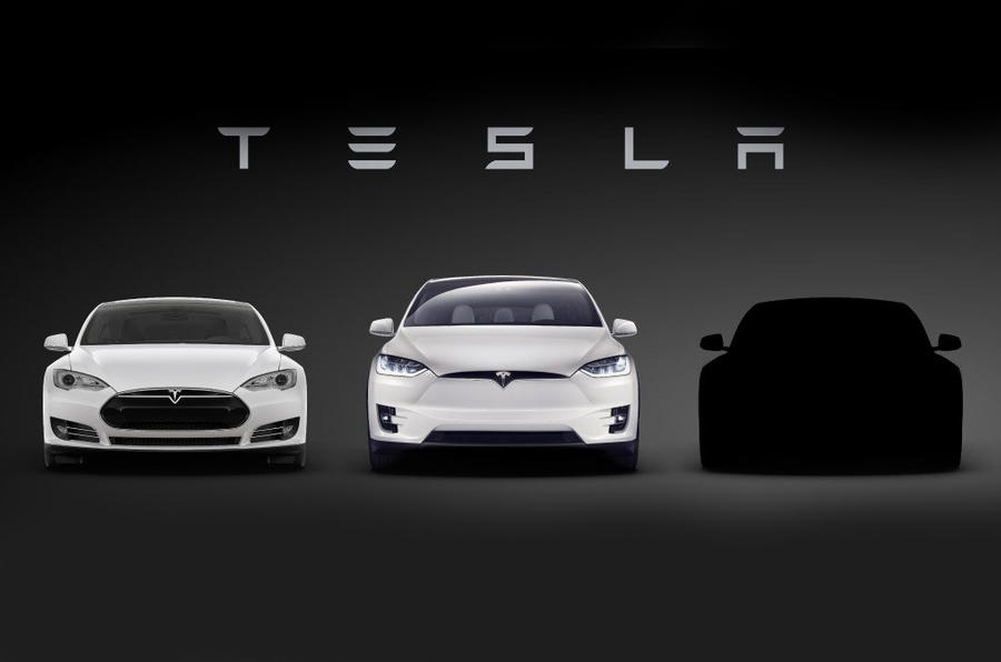 Tesla Model 3 tease