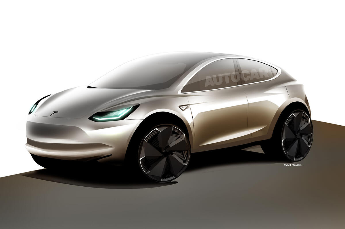 Tesla compact car discount