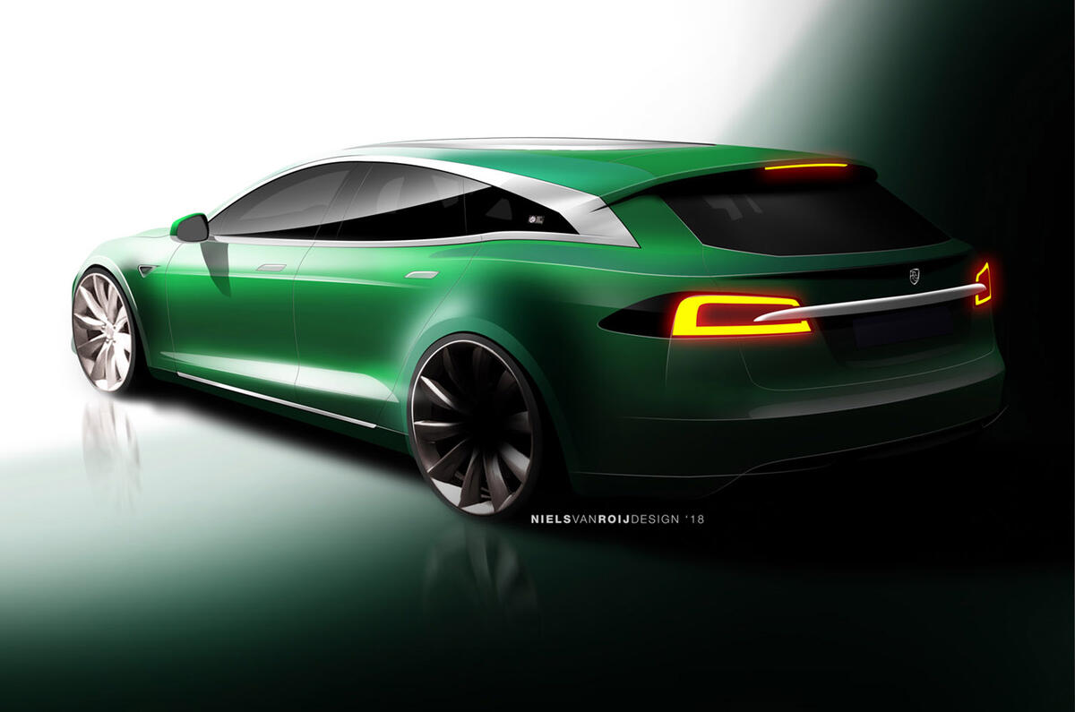Tesla Model S Shooting Brake