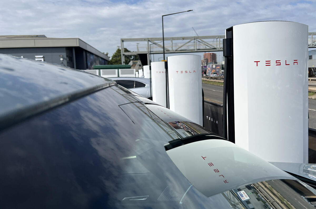 Tesla Superchargers free to use for all electric cars for a day Autocar