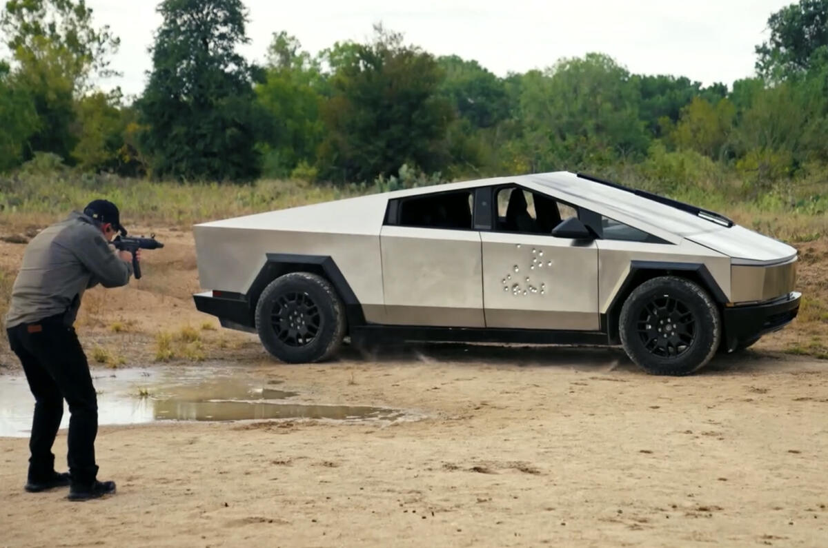 Tesla Cybertruck: 340 miles, 845bhp and bulletproof bodywork