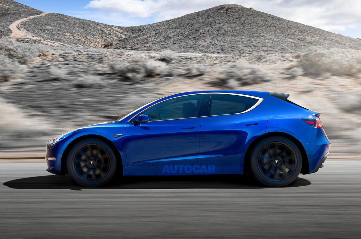 Tesla again hints at compact EV hatchback to rival Volkswagen ID 3