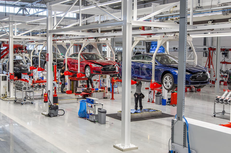 Tesla Model S factory