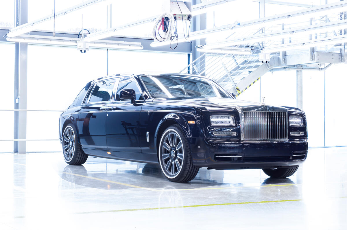 Last Rolls-Royce Phantom VII produced as one-off special