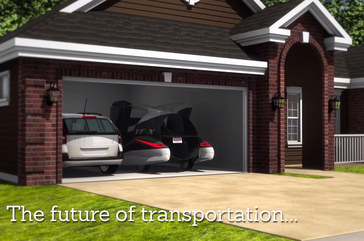 New Terrafugia Tf X Flying Car Revealed Autocar