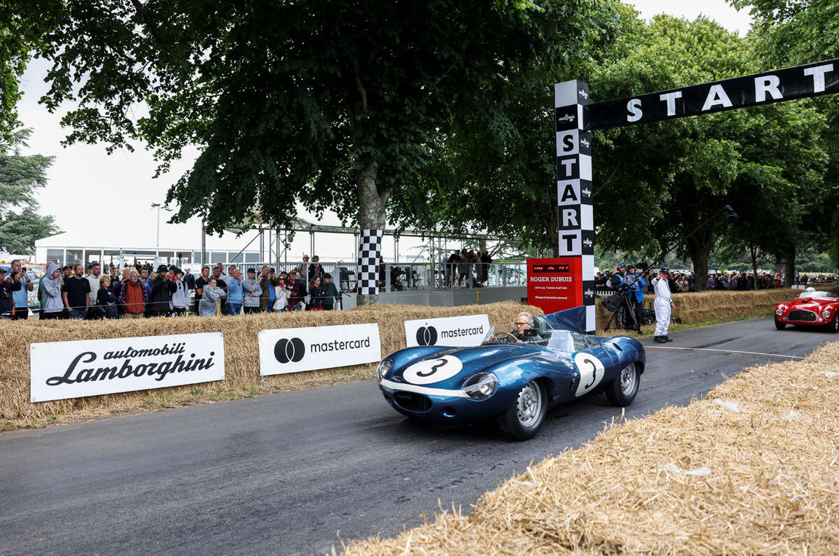 The Duke of Richmond opens the hillclimb at the 2023 Goodwood Festival of Speed. Ph. by PA. (2)