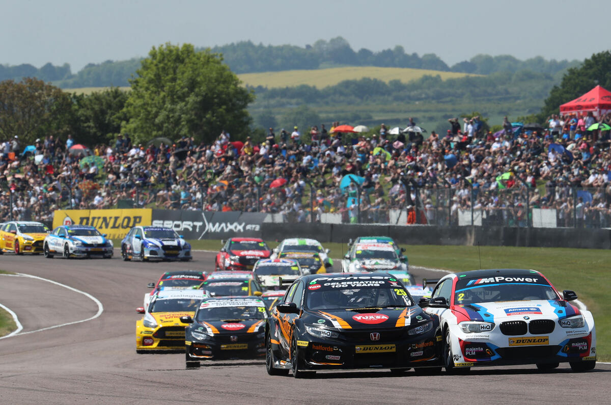 btcc matt neal thruxton