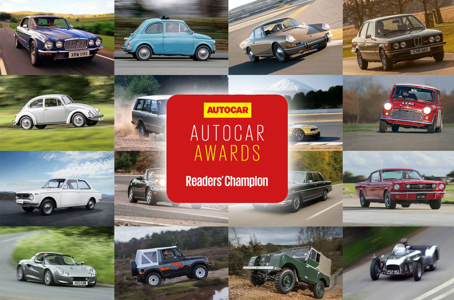 Autocar awards readers' champion - icon of icons