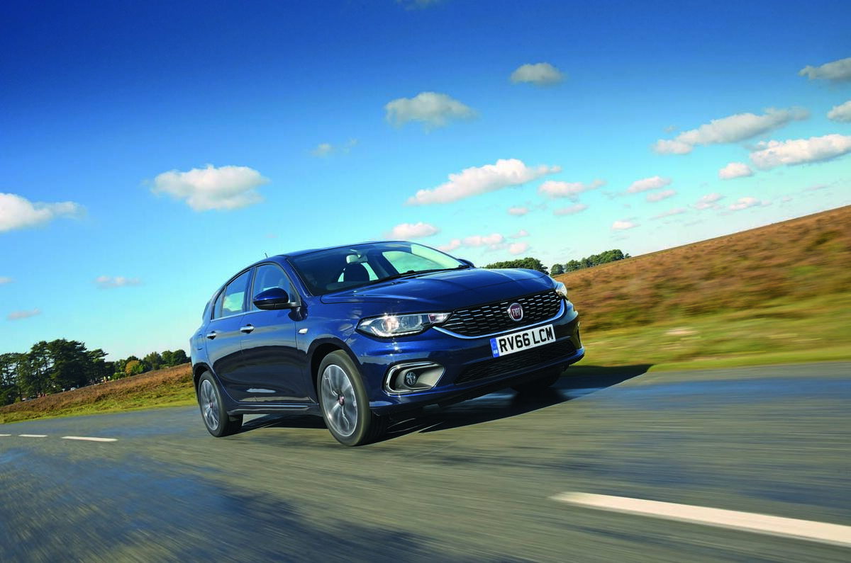 Fiat Tipo driving - front