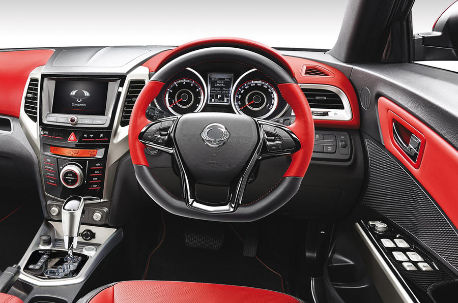 The Ssangyong Tivoli features plenty of accessible technology