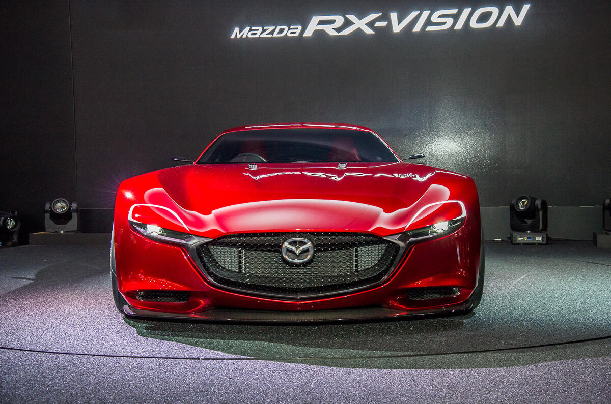 Maxda Rx Vision Mazda RX-Vision rotary-engined sports car concept revealed | Autocar