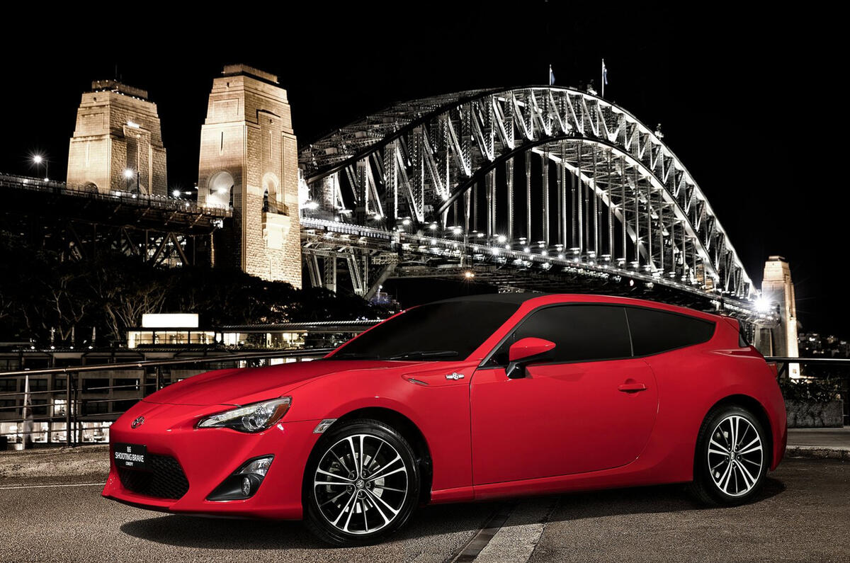 Toyota GT86 Shooting Brake concept