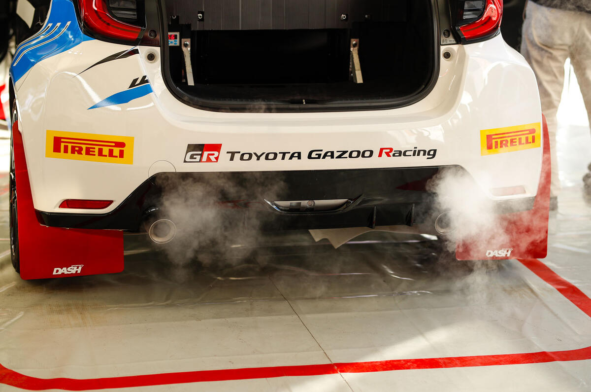 Toyota GR Yaris H2 rally prototype 04