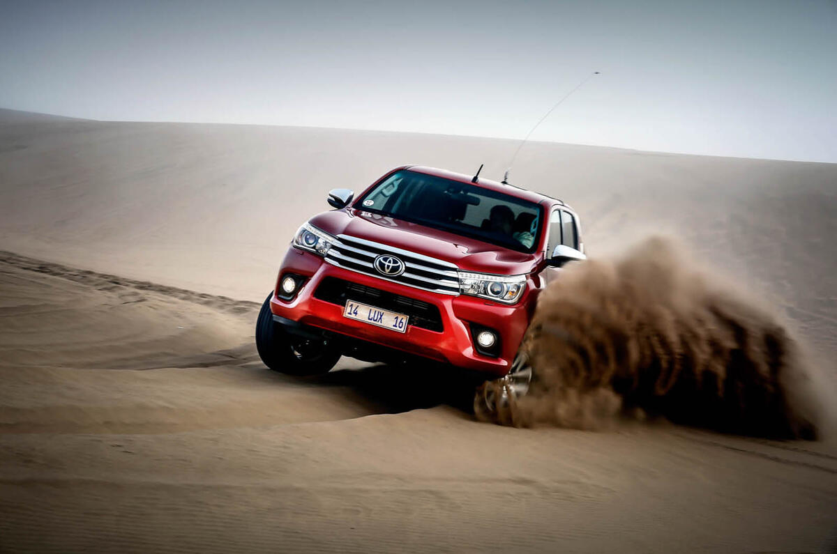 Toyota Hilux in Namibia 