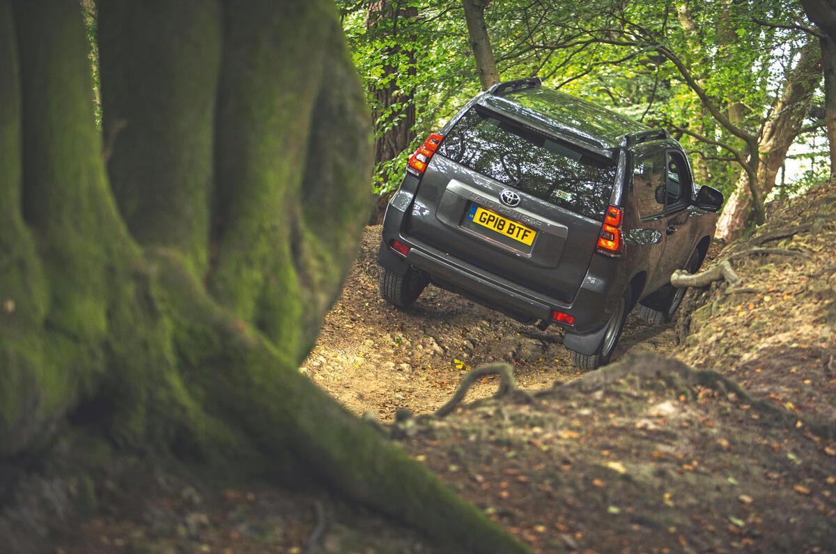 Toyota Land Cruiser Utility 3dr 2018 long-term review - hero rear