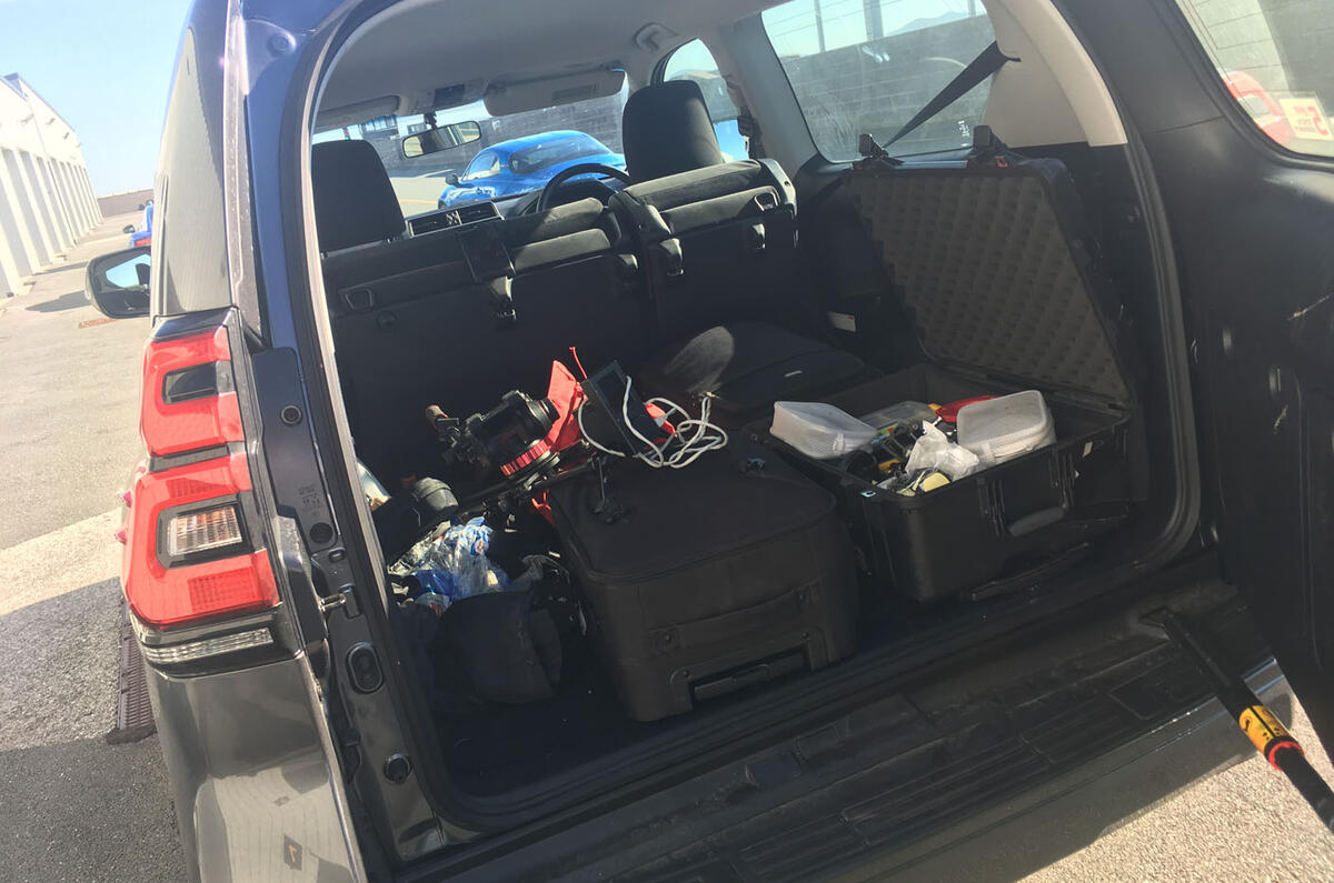 Toyota Land Cruiser Utility 3dr 2018 long-term review - storage space