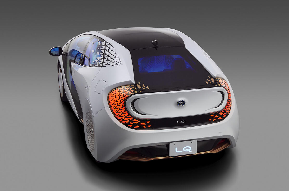 Toyota LQ concept is selfdriving electric hatchback Autocar
