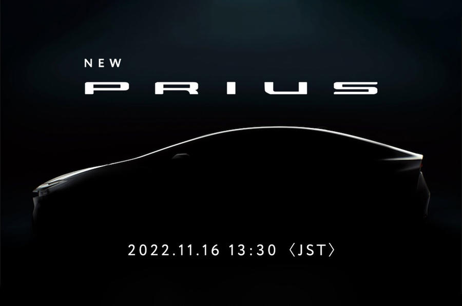 Toyota Prius teaser 2022 side