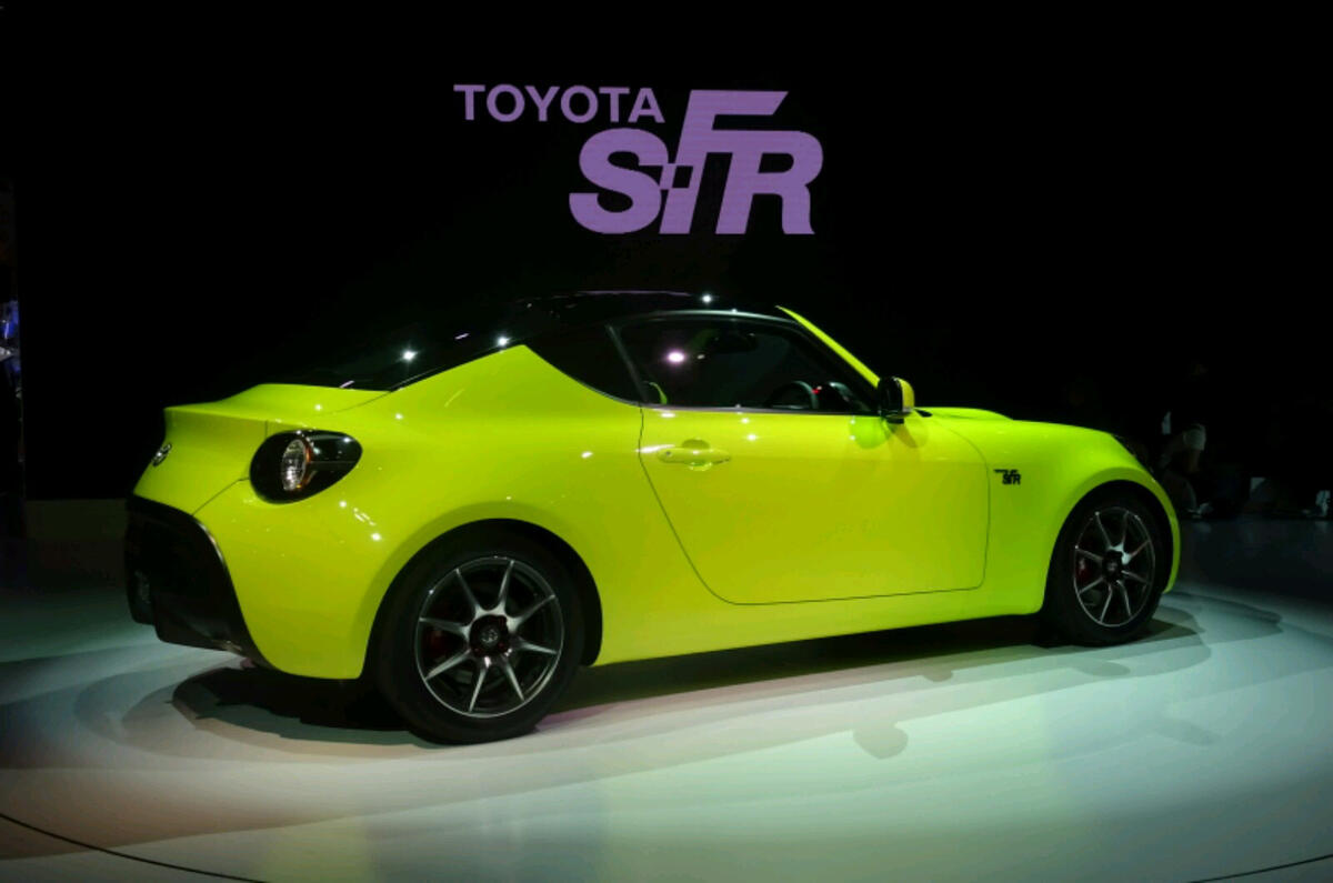 Toyota S-FR sports car concept - technical specifications leaked | Autocar