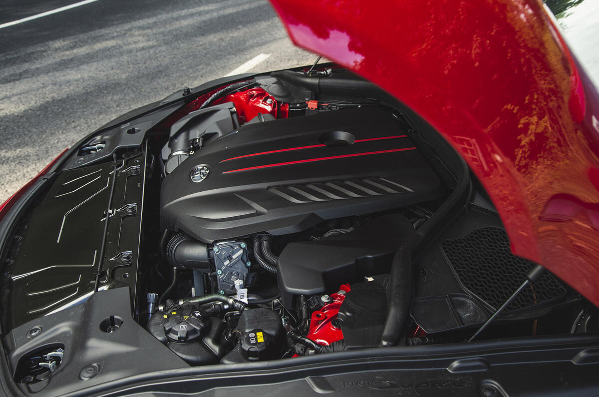 toyota supra 2022 10 engine