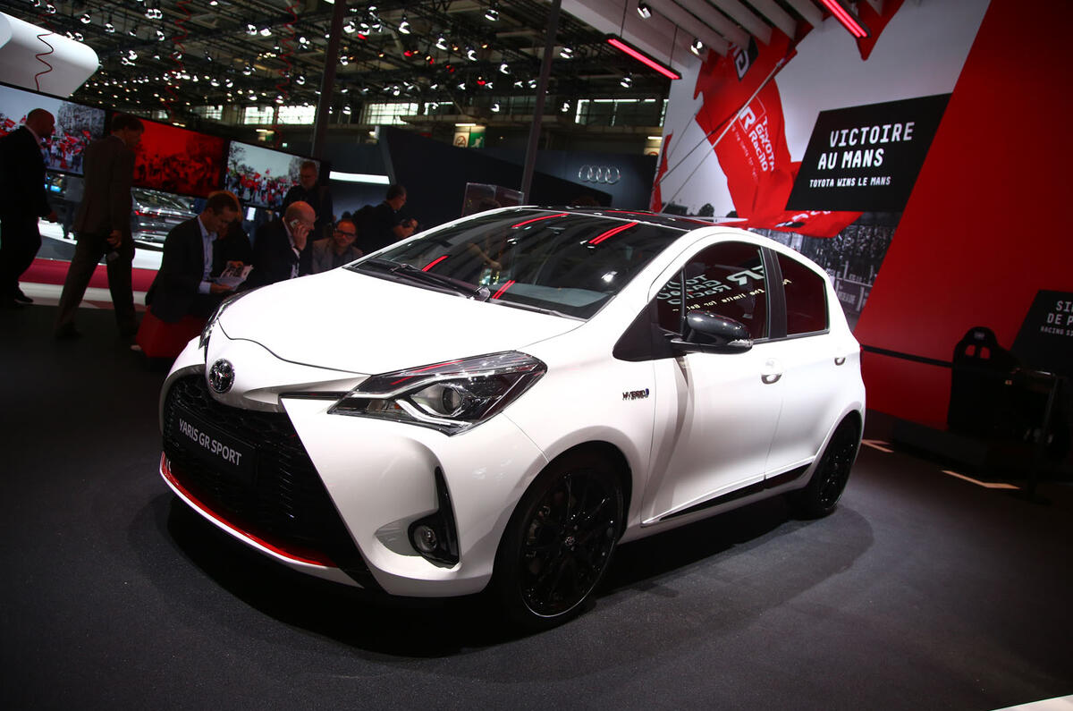 Toyota Yaris Gr Sport Unveiled At Paris Motor Show Autocar