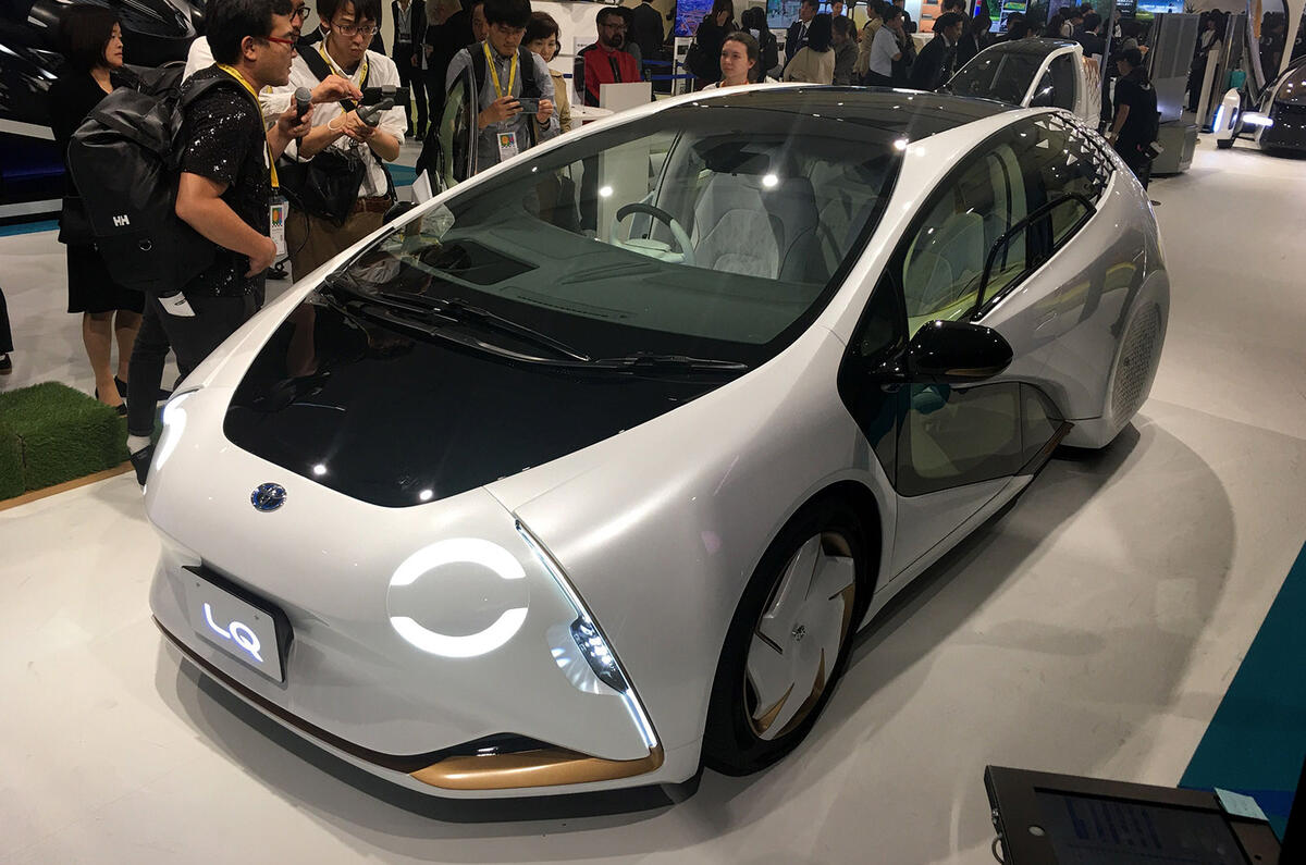 Toyota Lq Concept Is Self Driving Electric Hatchback Autocar