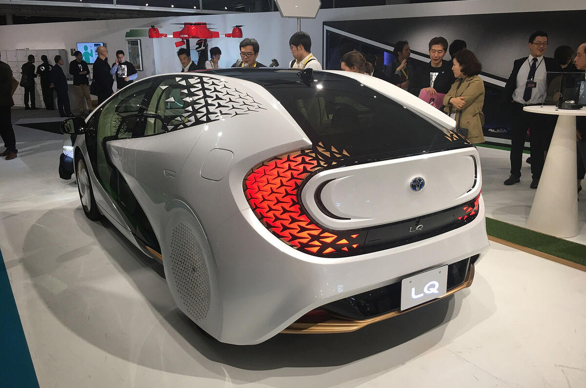 Toyota Lq Concept Is Self Driving Electric Hatchback Autocar