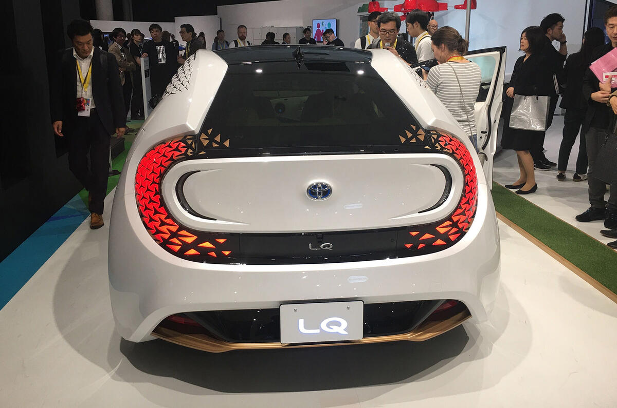 Toyota LQ concept is selfdriving electric hatchback Autocar