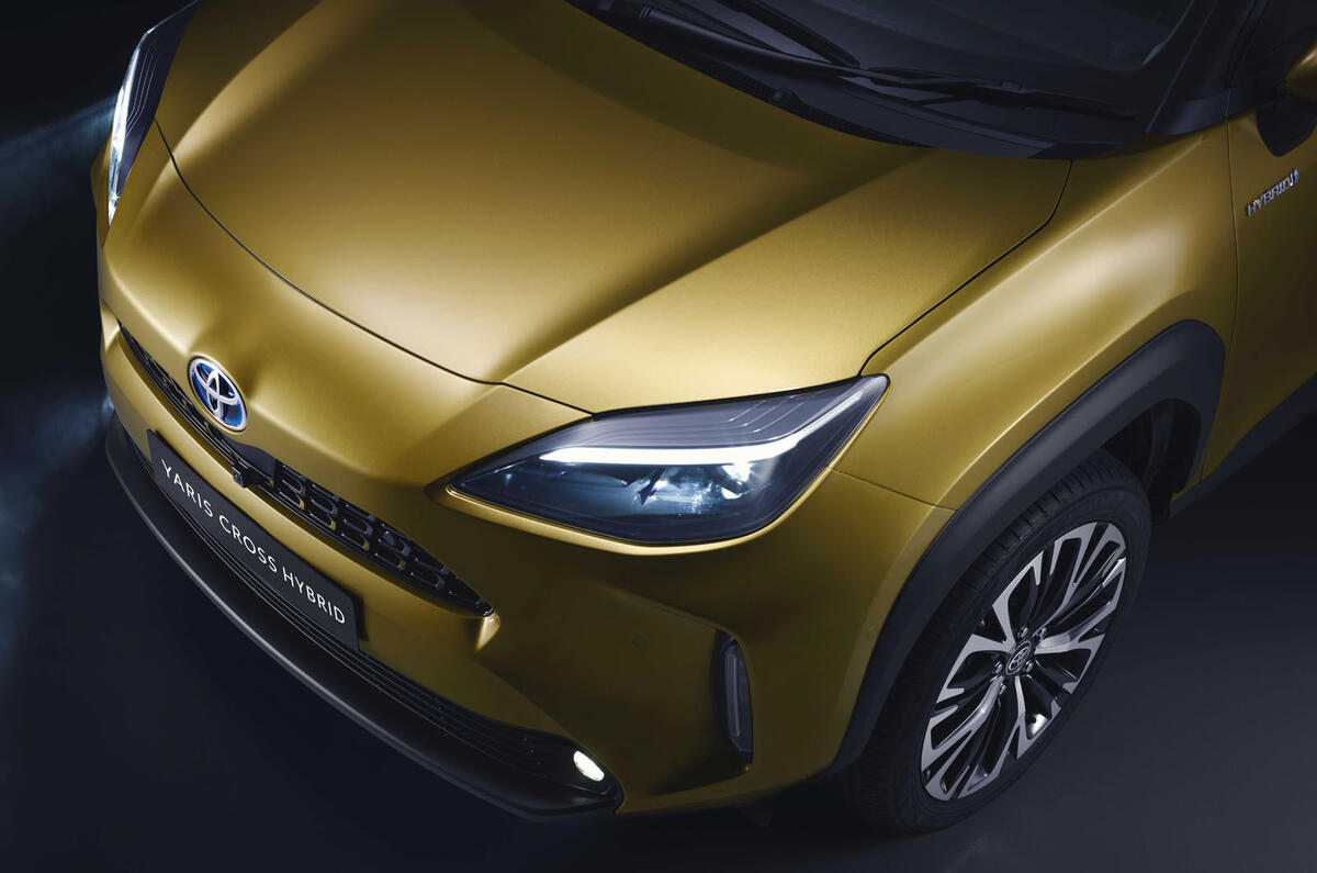 2020 Toyota Yaris Cross official image - front detail