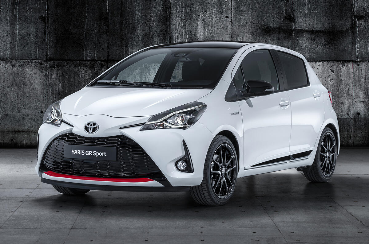 Toyota Yaris GR Sport official reveal front