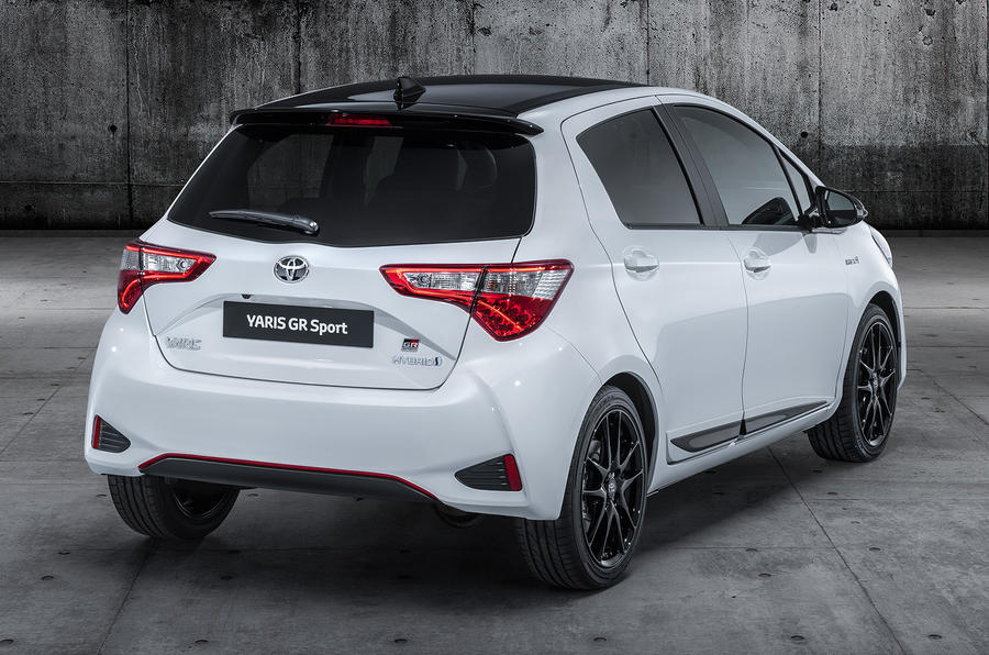 Toyota Yaris GR Sport official reveal rear