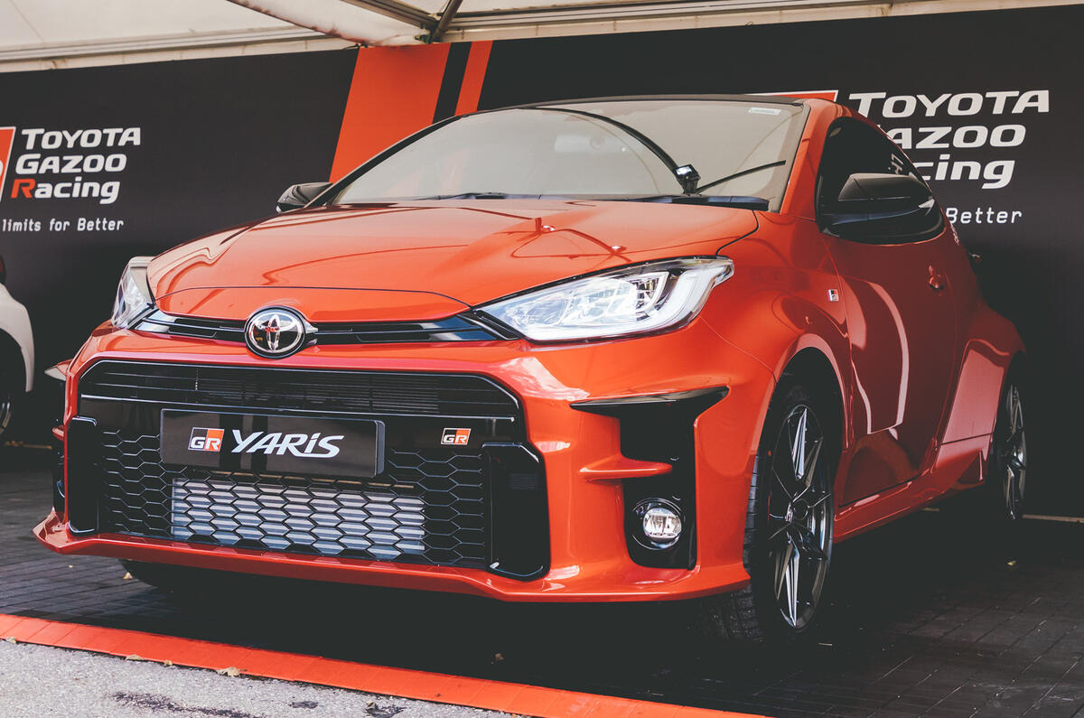 2020 Toyota GR Yaris at Goodwood Speedweek