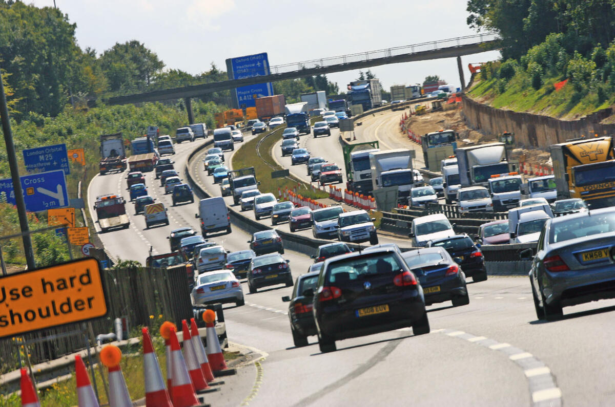 M25 traffic