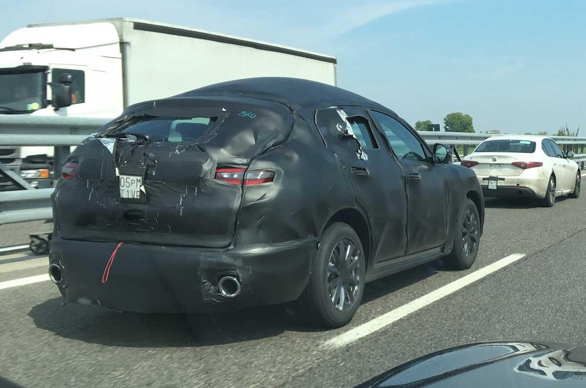 Alfa Romeo Stelvio mule