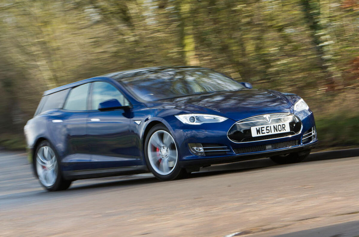 Tesla Model S Shooting Brake we drive electric estate Autocar