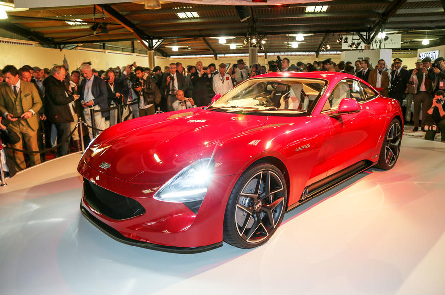 TVR Griffith official reveal - front