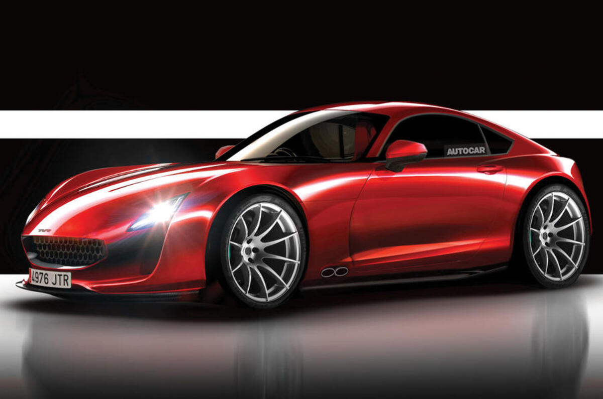 TVR new model Griffith