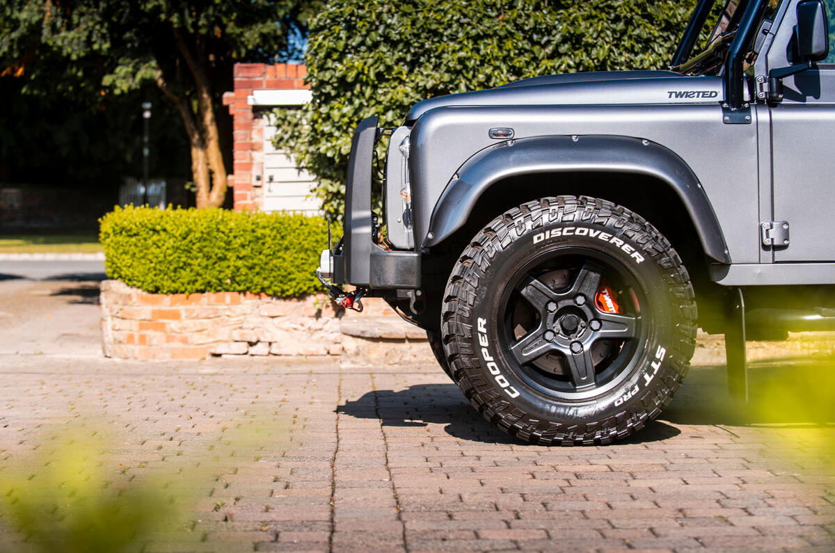 Twisted Defender V8 2018 UK first drive review - alloy wheels