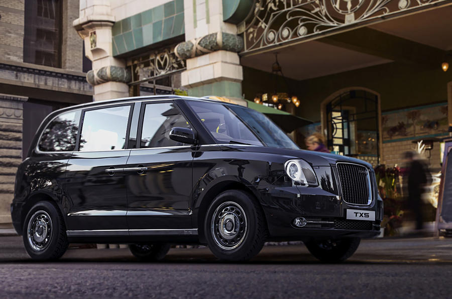 London Taxi Company TX5 new black cab