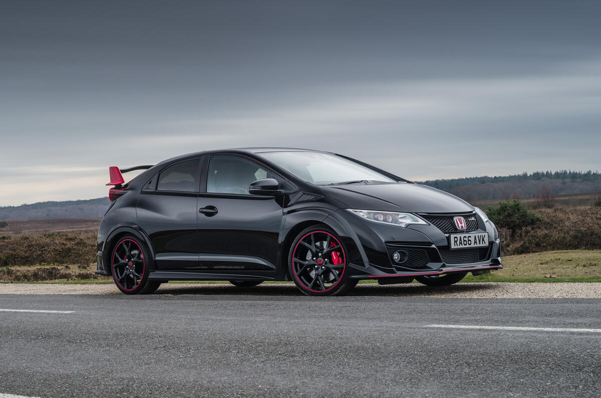 2017 Honda Civic Type R Black Edition Review Autocar