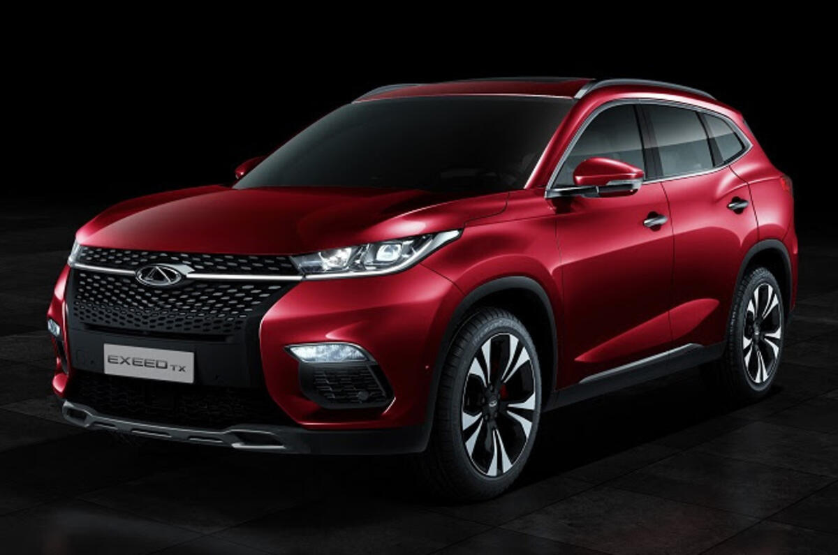 Chery Exeed TX confirmed as first Europe-bound Chinese SUV 