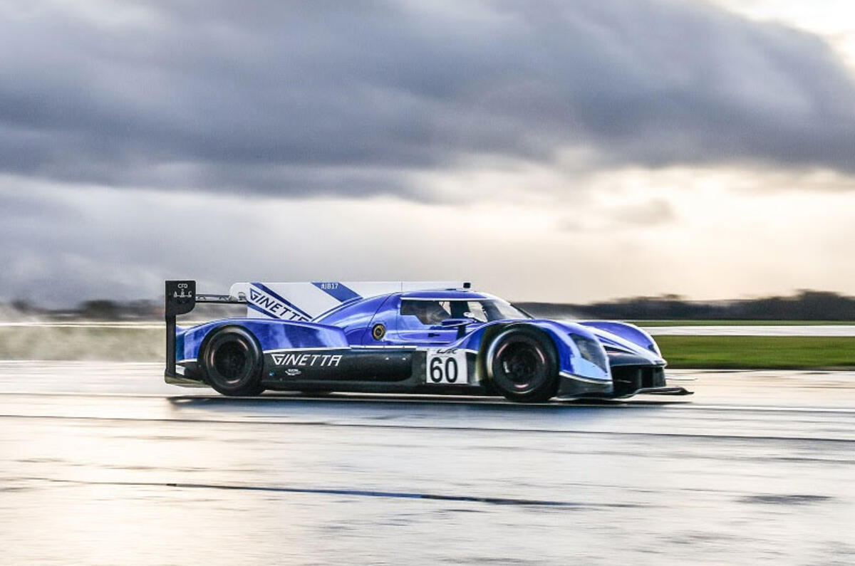 New Ginetta Le Mans car: new video of LMP1 racer high-speed testing