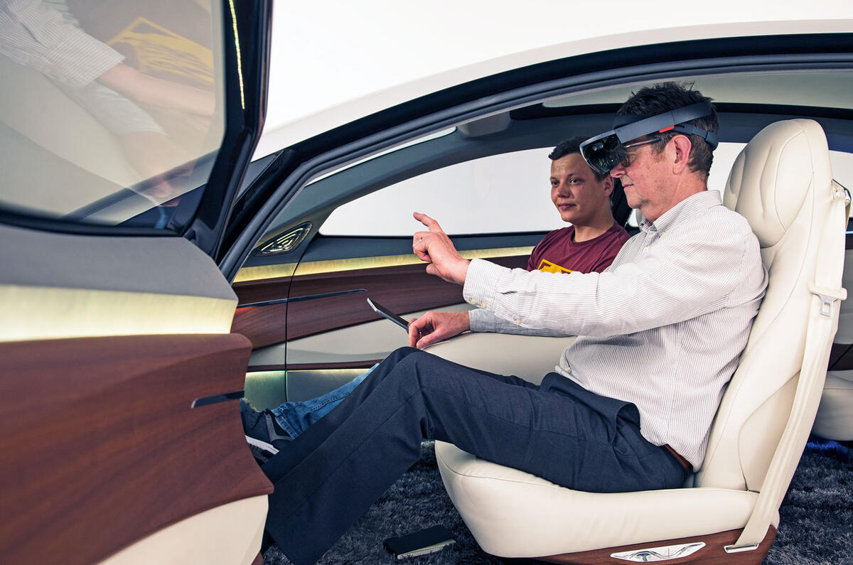 Virtual reality interior