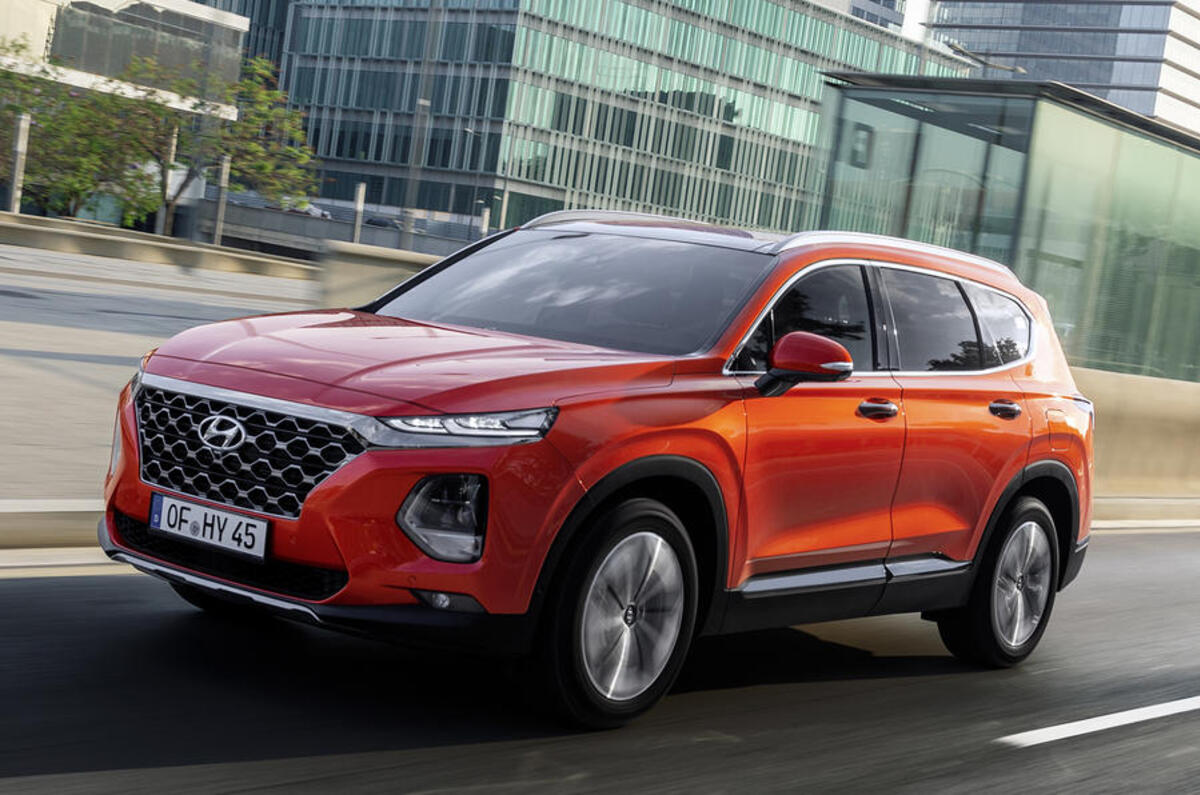 Santa Fe Suv >> Hyundai brings fingerprint recognition to 2019 Santa Fe | Autocar Santa Fe Suv >> Hyundai brings fingerprint recognition to 2019 Santa Fe | Autocar